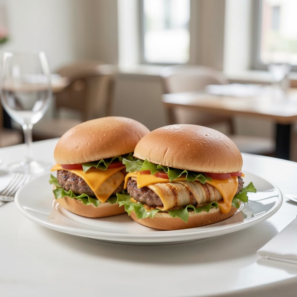 Gyro Cheeseburger